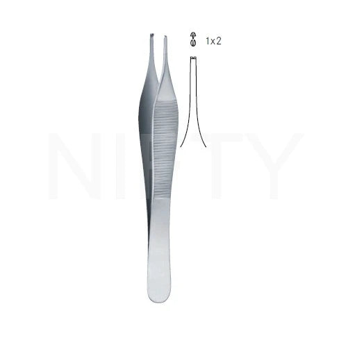AA PRO O.R ADSON Forceps Micro FINE Point 4.75 Serrated Dental AA PRO O.R ADSON Forceps Micro FINE Point 4.75 Serrated Dental