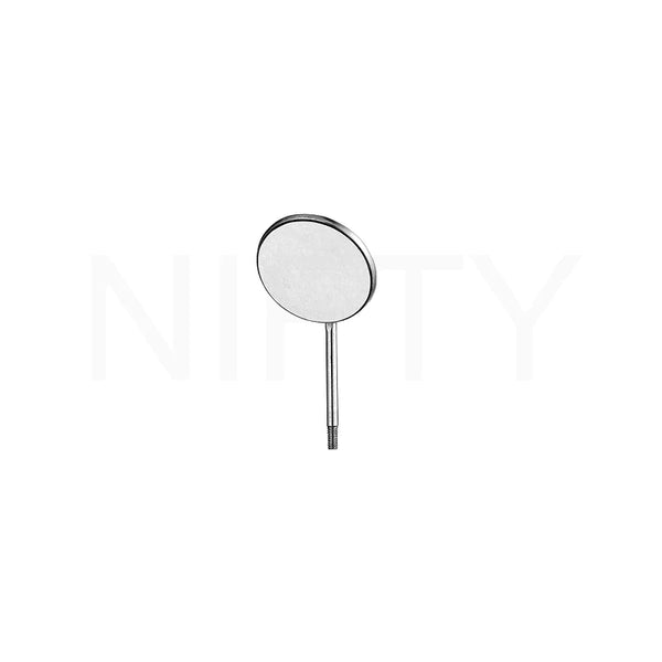 Mouth Mirror Simple Stem Front Surface