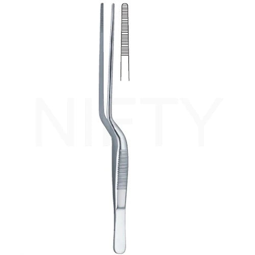 Jansen Ear Dressing Forcep, Bayonet