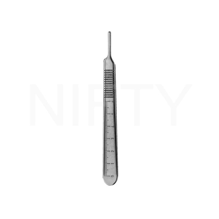 Blade Handle With Ruler Surgical Blade Handle With Metric Measuring #3 – Nifty Medical Supplies