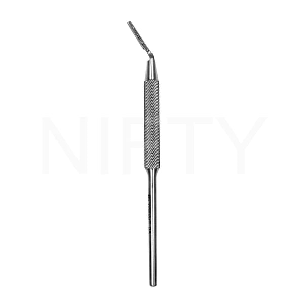 Round Scalpel Handle #5, Curved, 160mm