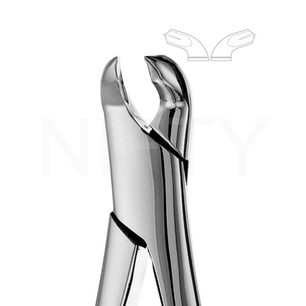 Extracting Forcep American Pattern Lower Molar #17 Harris
